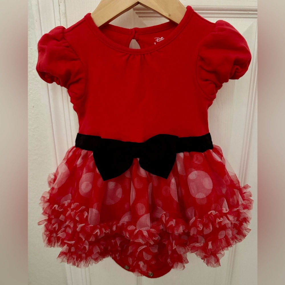 Disney’s Minnie Mouse Halloween Costume with shoes 12-18 months